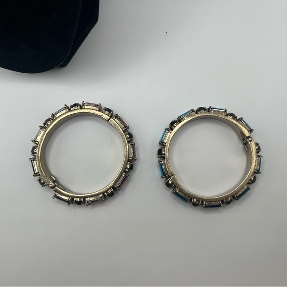 LOGO Links Set of 2 Bangle Bracelets - Picture 2 of 10